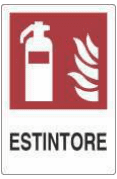 SCF0010010/B/AL | Cart. alluminio cm.30x20 ESTINTORE